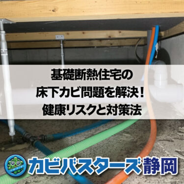 基礎断熱住宅の床下カビ問題を解決！健康リスクと対策法