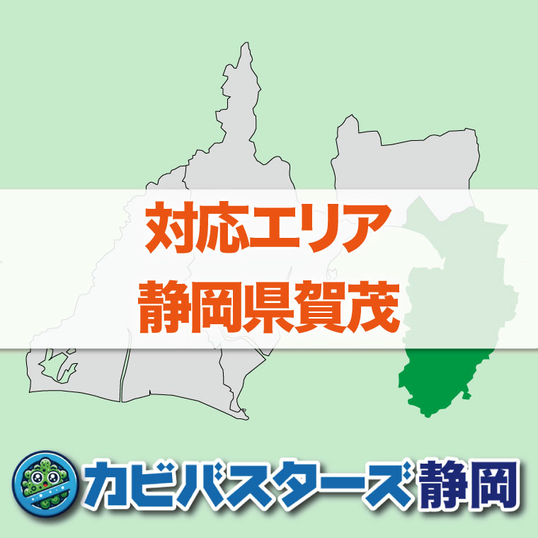 対応エリア静岡県賀茂地域のカビ取りはカビバスターズ静岡