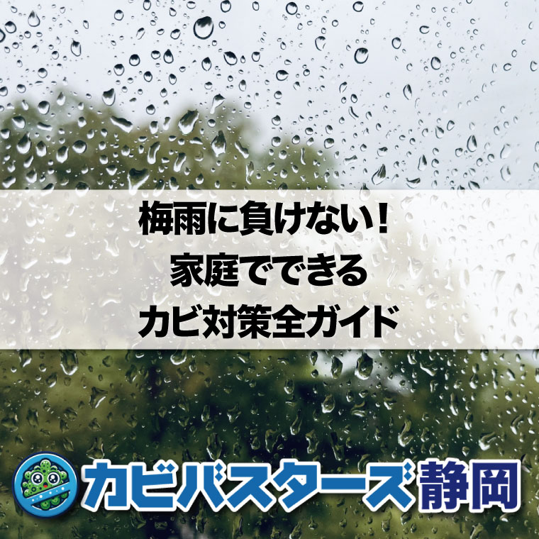 梅雨に負けない！家庭でできるカビ対策全ガイドはカビバスターズ静岡