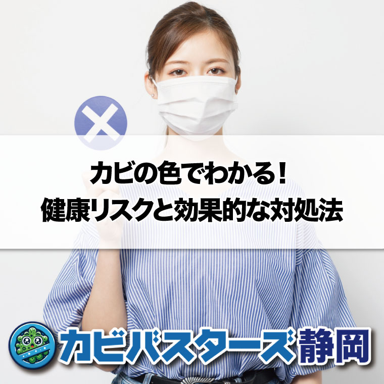 カビの色でわかる！健康リスクと効果的な対処法はカビバスターズ静岡