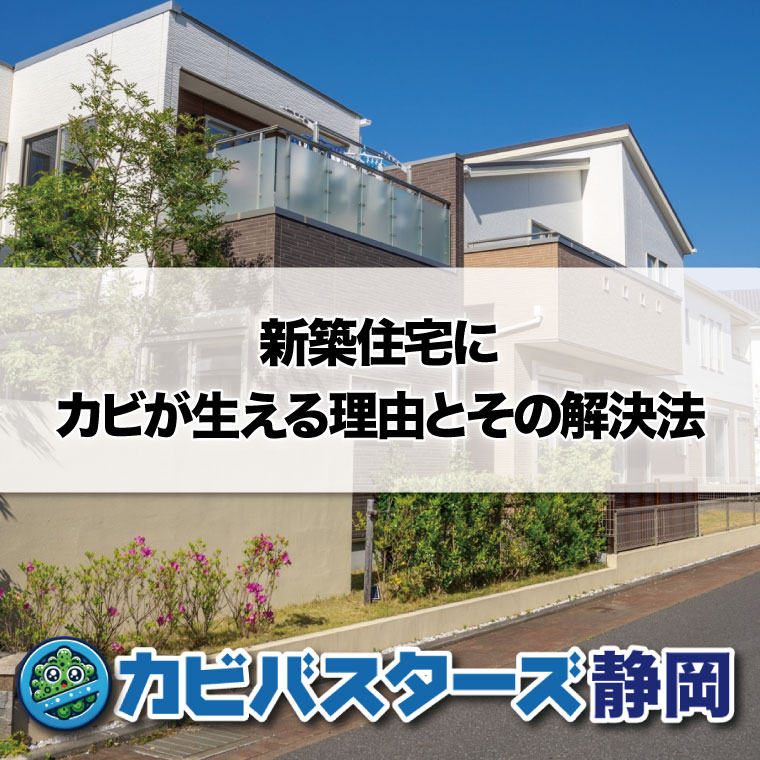 新築住宅にカビが生える理由とその解決法はカビバスターズ静岡