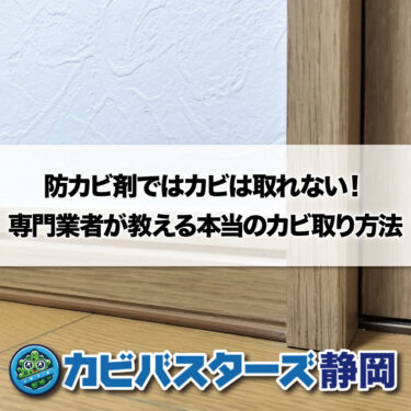 防カビ剤ではカビは取れない！専門業者が教える本当のカビ取り方法