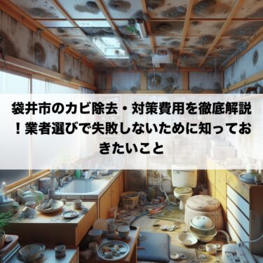 袋井市のカビ除去・対策費用を徹底解説！業者選びで失敗しないために知っておきたいこと