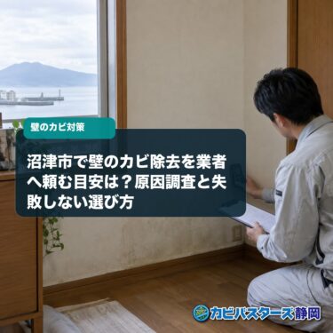 沼津市で壁のカビ除去を業者へ頼む目安は？原因調査と失敗しない選び方