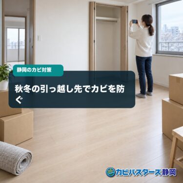 秋冬の引っ越し先でカビを防ぐ｜入居前・荷ほどき・収納のチェックリスト